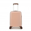 Decent Retro Handbagage Koffer 55cm Roze