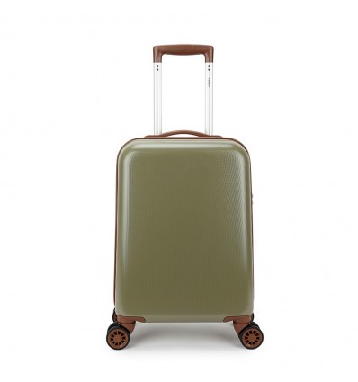 Decent Retro Handbagage Koffer 55cm Groen