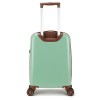 Decent Retro Handbagage Koffer 55cm Mintgroen