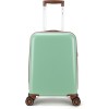 Decent Retro Handbagage Koffer 55cm Mintgroen