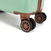 Decent Retro Handbagage Koffer 55cm Mintgroen