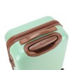 Decent Retro Handbagage Koffer 55cm Mintgroen